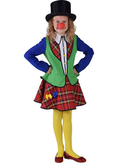 Clown Pipo jurk meisjes