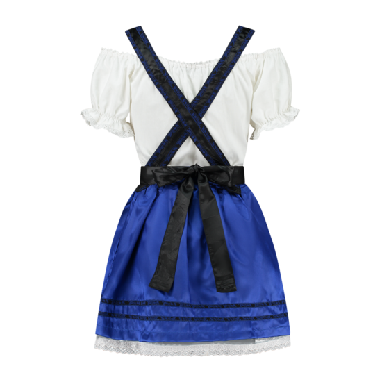 Dirndl jurk royal blauw