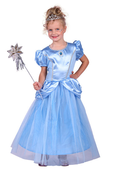 Prinsessen Jurk Royal blauw meisjes