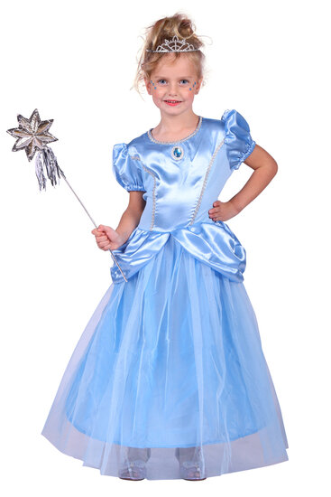 Prinsessen Jurk Royal blauw meisjes