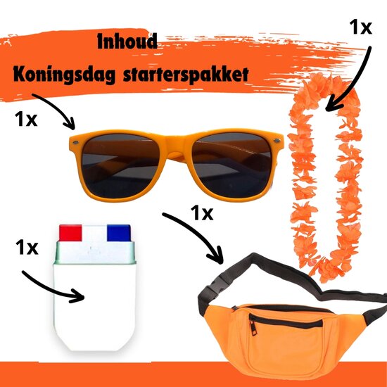 Koningsdag Starterspakket feestpakket