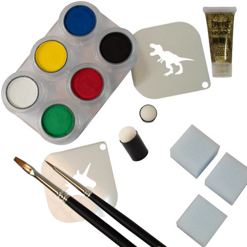 Grimas Palette Water Make-up set 6 kleuren basis