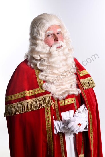 Sinterklaas Pruik en Baard Yak buffelhaar model Tom 1