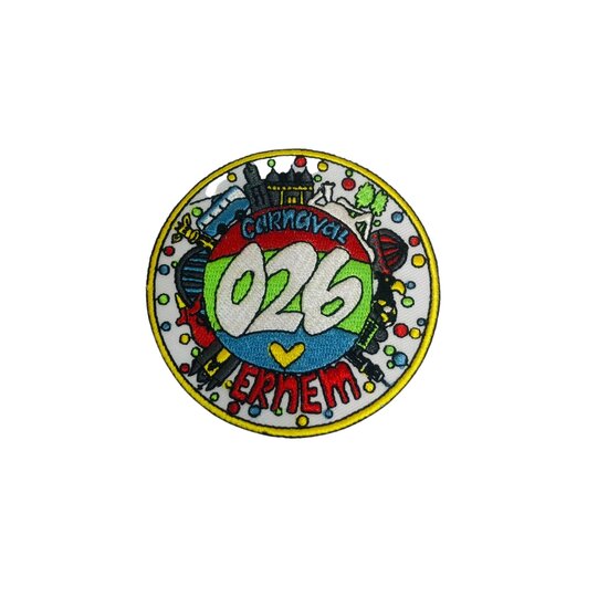 026 Embleem rond 8 cm