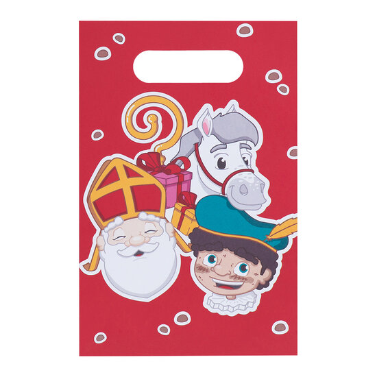 Sinterklaas Uitdeelzakjes Papier 10 stuks