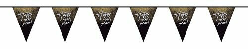Happy New Year Vlaggenlijn 10 meter