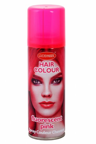 Haarspray fluorscent roze