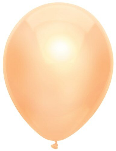 Ballonnen metallic ros&eacute; goud - 30 cm