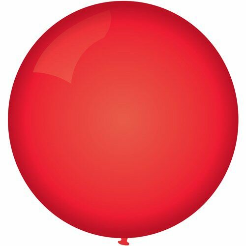 Topballon rood  91 cm