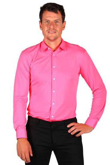 Blouse roze heren