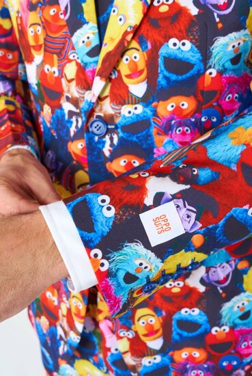 Opposuits Sesamstraat 3-delig