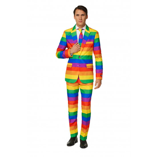 Suitmeister Rainbow 3 delig kostuum