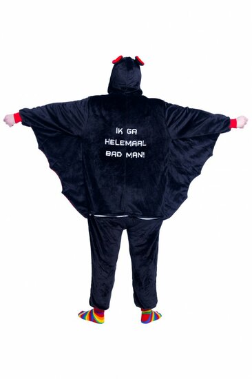 Onesie Ik Ga Helemaal Badman