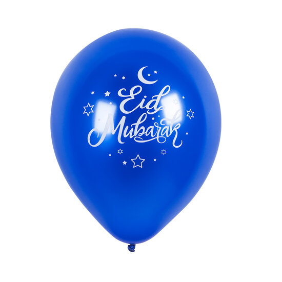 Eid Mubarak Ballonnen 6 stuks