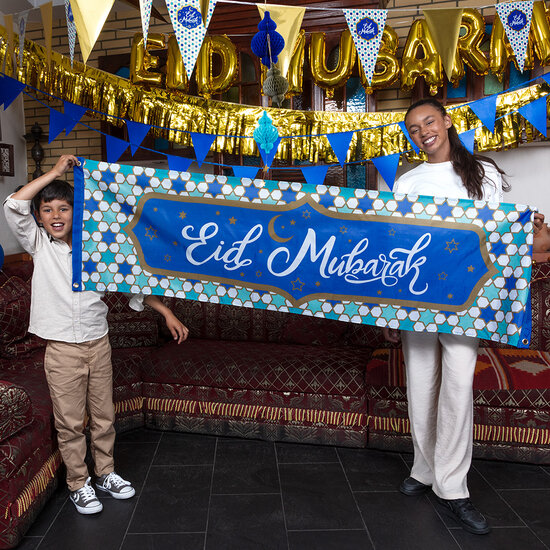 Eid Mubarak Banner 50 x 180 cm