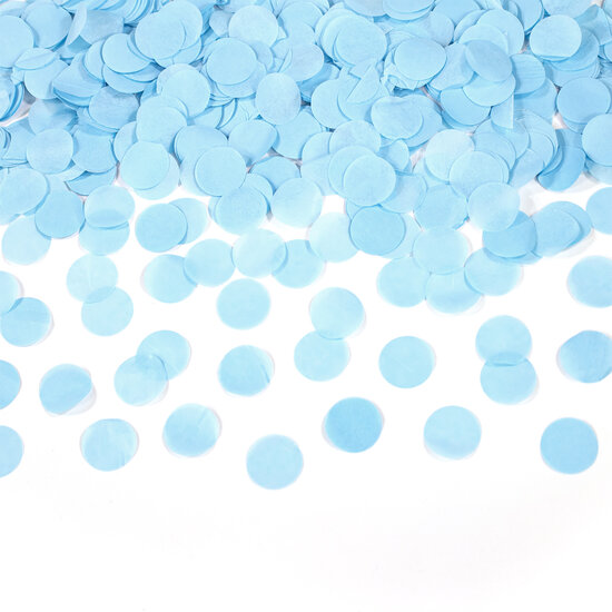 Gender Reveal Confetti Shooter 40 cm blauw