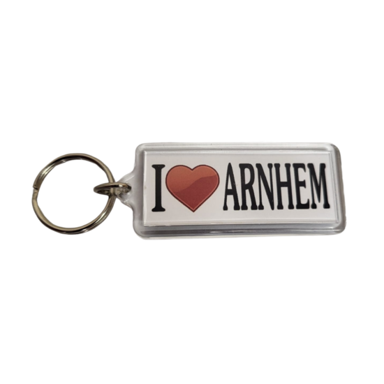 Arnhem Sleutelhanger Combinatie Arnhem en I Love Arnhem