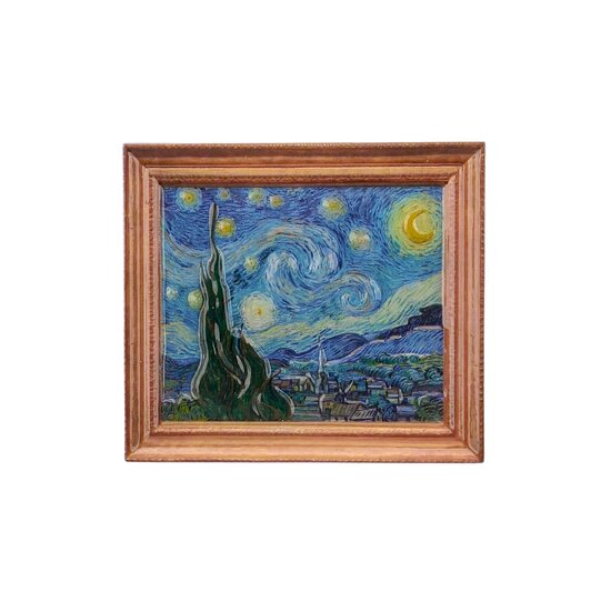 Magneet Polyprint Van Gogh - Starry Night 
