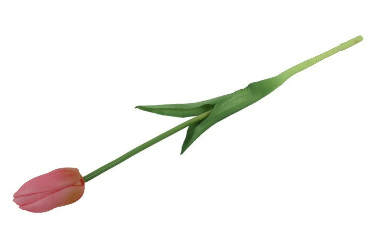 Kunstbloem Tulp - Roze - Zijdebloem