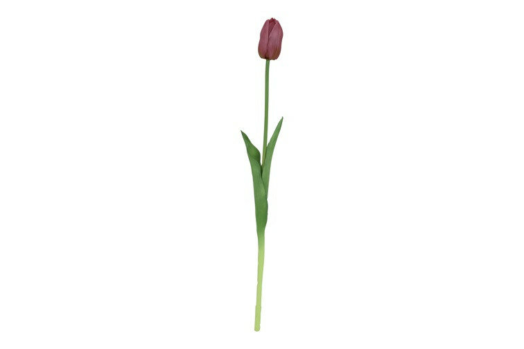 Kunstbloem Tulp - Paars - Zijdebloem