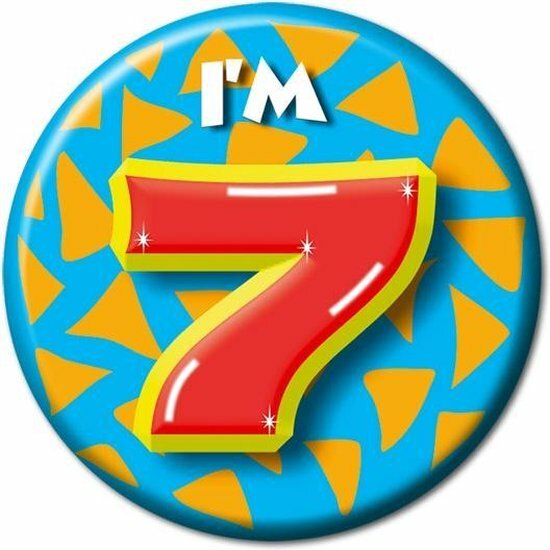 Button 7 jaar