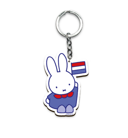Sleutelhanger Nijntje - Holland - Hout - 7cm