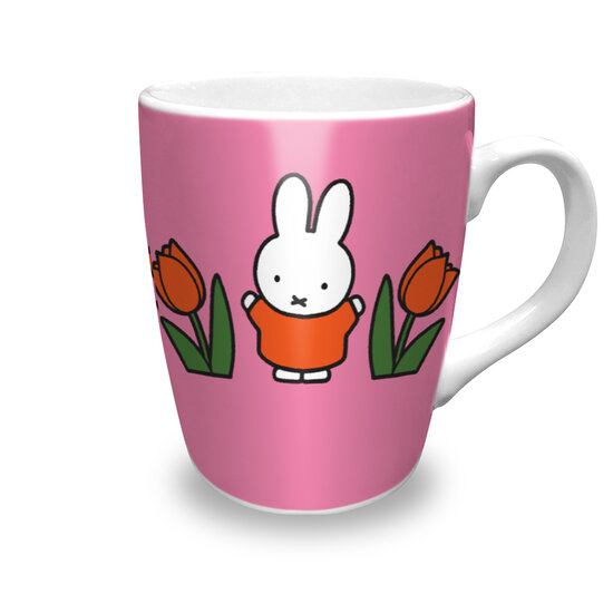 Mok Nijntje - Relax Nijntje - Tulpen - Roze
