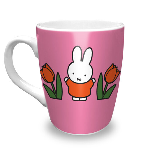 Mok Nijntje - Relax Nijntje - Tulpen - Roze