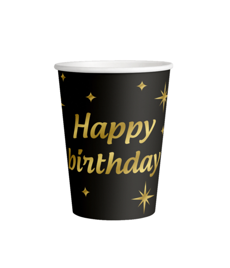 Bekertjes Classy - Happy Birthday