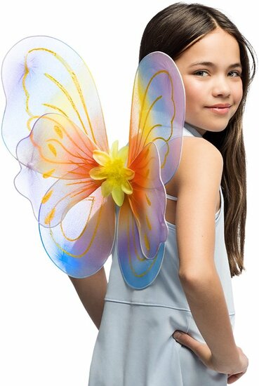 Vlinder vleugels iris kleurrijk