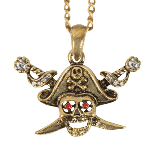 Piraat Ketting - Kapitein Piraat - Piraten Accessoire