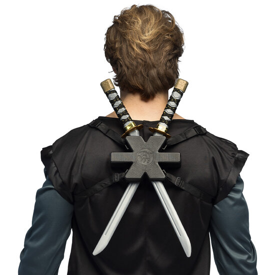 Ninja Zwaarden Set - Samurai Set - Zwaarden met Houder - 2 stuks