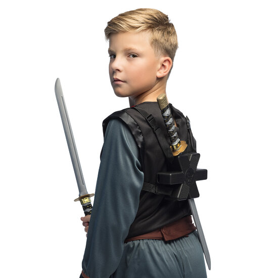 Ninja Zwaarden Set - Samurai Set - Zwaarden met Houder - 2 stuks