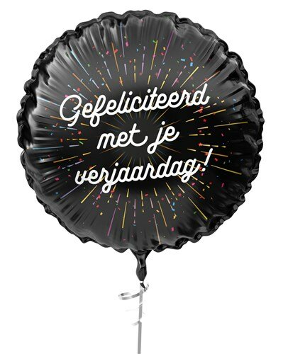 Folieballon - Gefeliciteerd met je Verjaardag