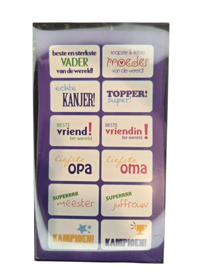 Trofee Goud - Maak je Eigen - Inclusief Stickers
