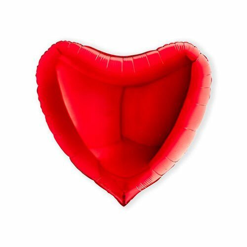 Folieballon Hart Groot - Rood - 91 cm