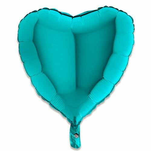 Folieballon Hart - Tiffany - 45 cm
