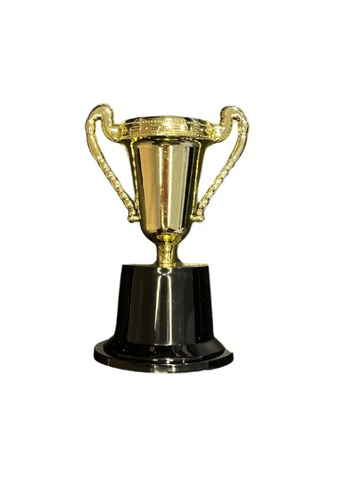 Trofee Goud - Maak je Eigen - Inclusief Stickers