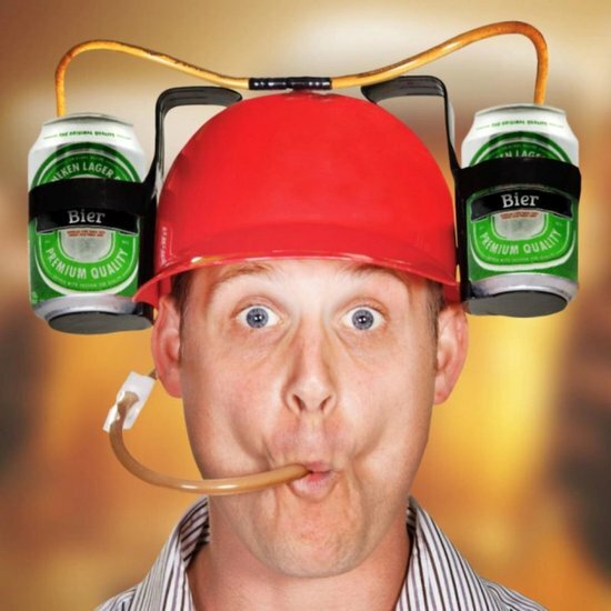 Bier Helm met Houder