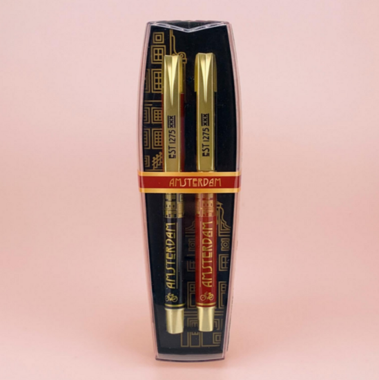 Pennenset - Amsterdam - Cadeau Set - Pen Souvenir