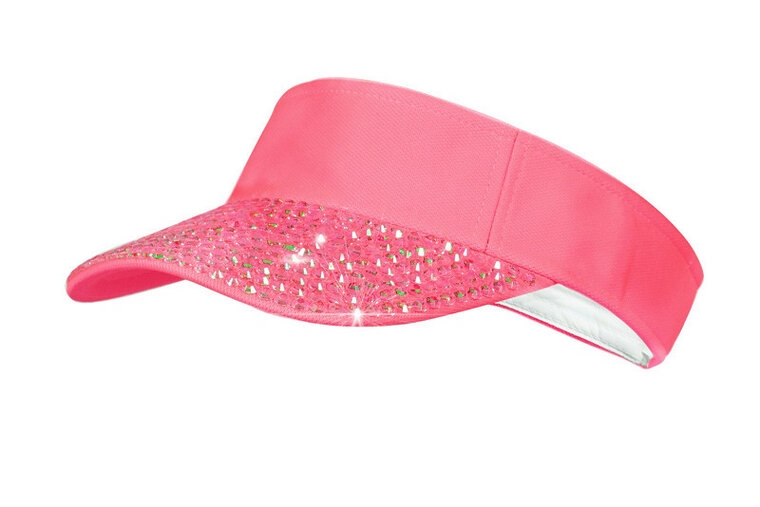 Festival Zonneklep - Strass Steentjes - Roze