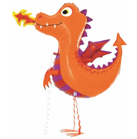 Folieballon Helium - Friends Draak - 104 cm