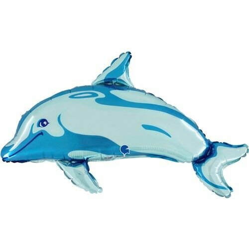 Folieballon Dieren - Dolfijn - 86 cm - Helium- en Luchtvulling