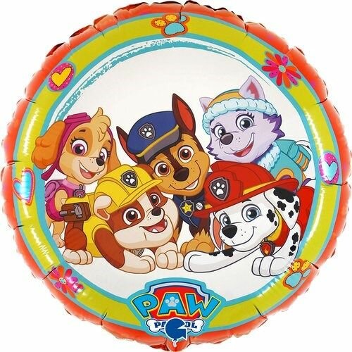 Folieballon - Paw Patrol Pawsome - 45 cm