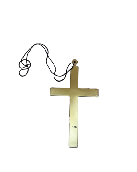 Priester Ketting - Kruis Monnik - Pater Accessoire - Religie
