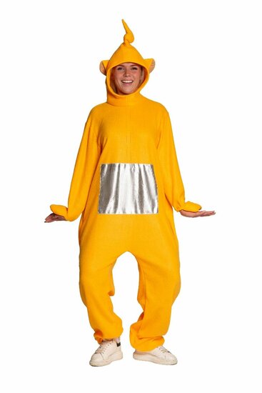 Fun Kostuum - Laa-Laa Geel - Volwassenen