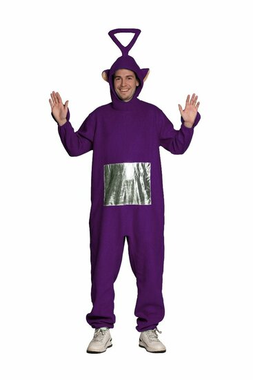 Fun Kostuum - Tinky Winky Paars - Volwassenen