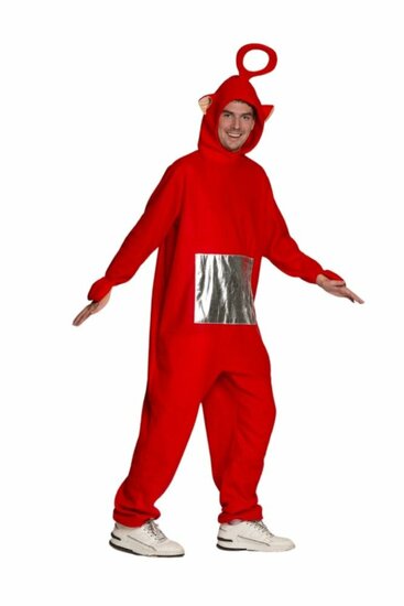 Fun Kostuum - Po Rood - Volwassenen