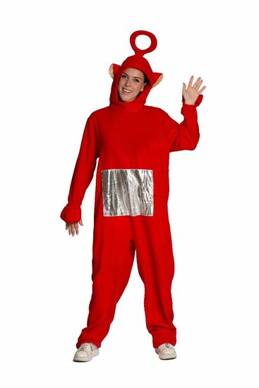Fun Kostuum - Po Rood - Volwassenen