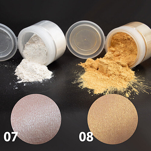 Grimas Colour Powder Pearl - Zilver - 10 ml